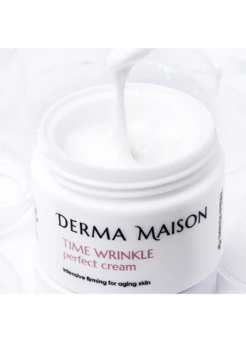 Medi-Peel Омолоджуючий ліфтинг-крем для обличчя з пептидним комплексом Derma Maison Time Wrinkle Perfect Cream 50 г — Крем, Південна Корея (254953366)