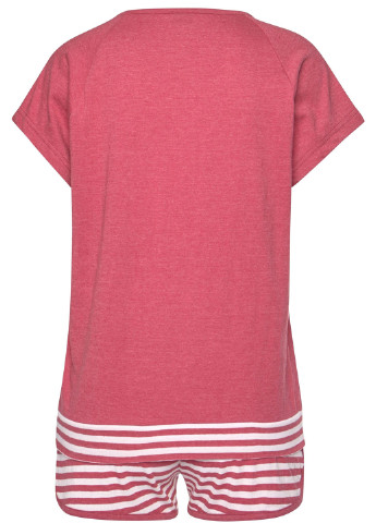 Розовая всесезон пижама (футболка, шорты) футболка + шорты Arizona