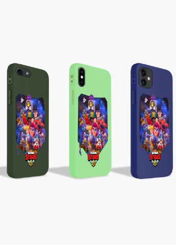 Чохол силіконовий Apple Iphone Xr Бравл Старс (Brawl Stars) (8225-1003) MobiPrint (219284650)