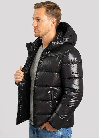 Черная демисезонная куртка Sun's House