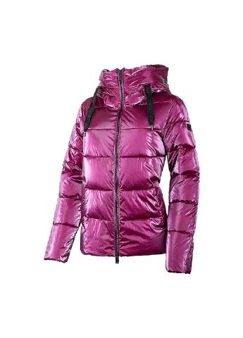 Бордовая демисезонная куртка woman jacket fix hood CMP