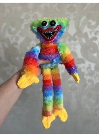 М'яка іграшка Хагі Ваги монстр із плюшу 40 см різнокольоровий Huggy Wuggy (61488-Нов) Unbranded (253565035)