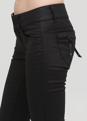 Черные кэжуал демисезонные зауженные брюки G-Star Raw