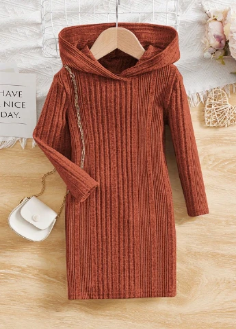 Коричнева сукня SHEIN (330610877)