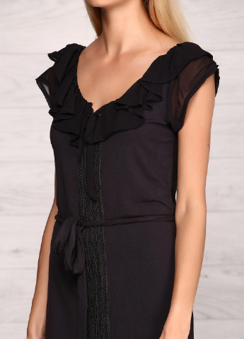 Черное кэжуал платье Seventy Three