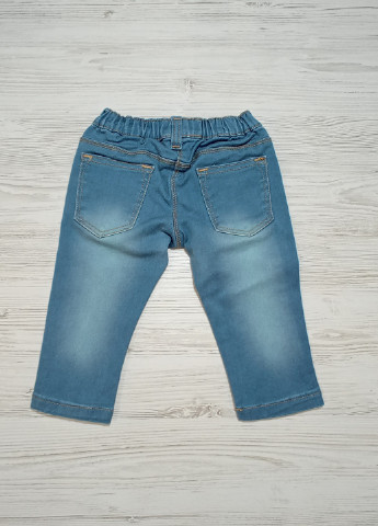 Голубые демисезонные джинсы Bebetto