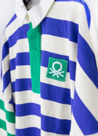 Комбінована кежуал сукня United Colors of Benetton в смужку
