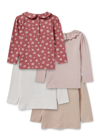 Разноцветный демисезонный кэжуал лонгслив C&A с цветами