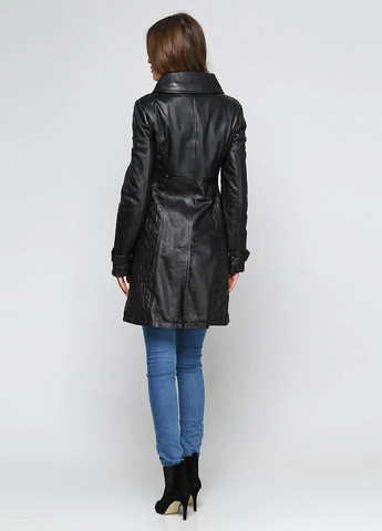 Чорне демісезонне Пальто однобортне John Richmond