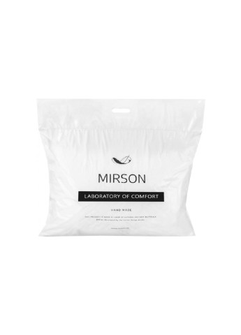 Ковдра MirSon Набір вовняний №1675 Eco Light White Ковдра 200х220+ подушка (2200002656627) No Brand (254010488)