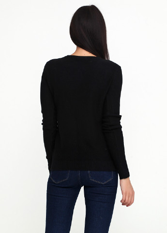 Черный демисезонный пуловер пуловер Cashmere Company