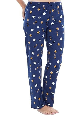 Темно-синя всесезон піжама (сорочка, штани) сорочка + брюки PajamaMania