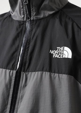 Сіра демісезонна вітровка The North Face