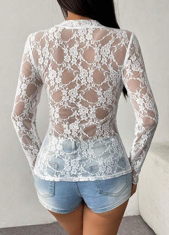 Біла блуза SHEIN