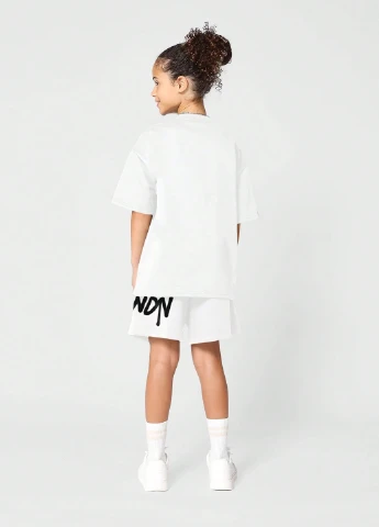 Біла літня футболка SHEIN