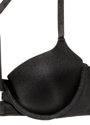 Чорний бюстгальтер H&M з кісточками