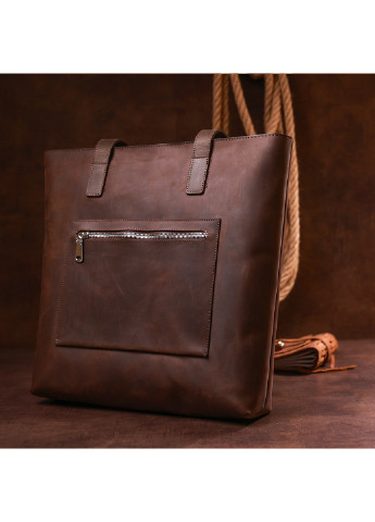 Жіноча шкіряна сумка-шоппер 36х33х8,5 см Shvigel (253491303)