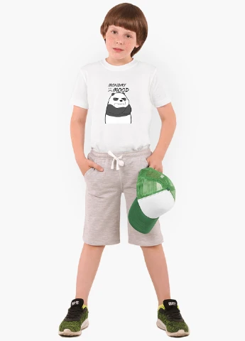 Біла демісезонна футболка дитяча вся правда про ведмедів (we bare bears) білий (9224-2899) 164 см MobiPrint