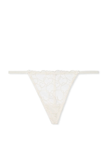 Молочный демисезонный комплект (бюстгальтер, трусики) Victoria's Secret