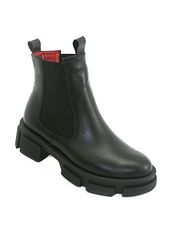 Осенние ботинки челси Mila на тракторной подошве