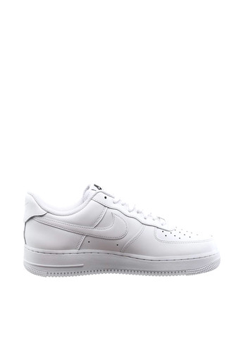 Белые демисезонные кроссовки fd1146-100 Nike Air Force 1 Low FlyEase Triple