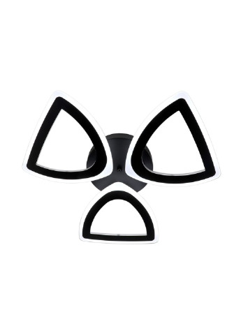 Люстра потолочная LED с пультом A2410/3-bk Черный 8х57х57 см. Sunnysky (253528129)