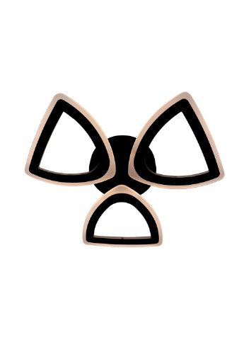 Люстра потолочная LED с пультом A2410/3-bk Черный 8х57х57 см. Sunnysky (253528129)