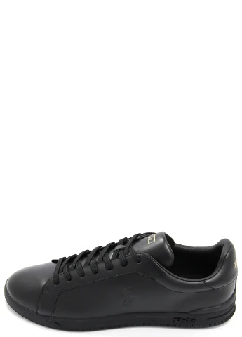Чорні чоловічі кеди ralph lauren hrt ct ll-sk-ath Polo
