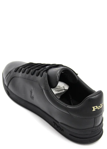 Чорні чоловічі кеди ralph lauren hrt ct ll-sk-ath Polo