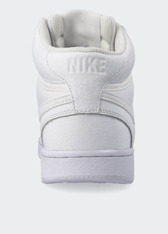 Кроссовки Nike COURT VISION MID белые всесезоны (276385579)