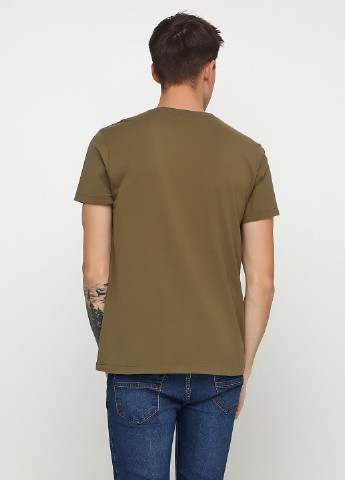 Оливкова футболка Ralph Lauren
