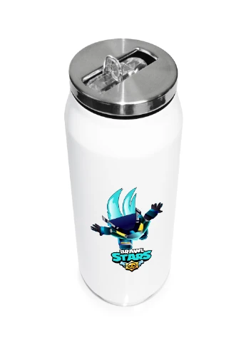 Термобанка Темний Ворон Бравл Старс (Dark Crow Brawl Stars) (31091-1706) термокружка MobiPrint (218988286)