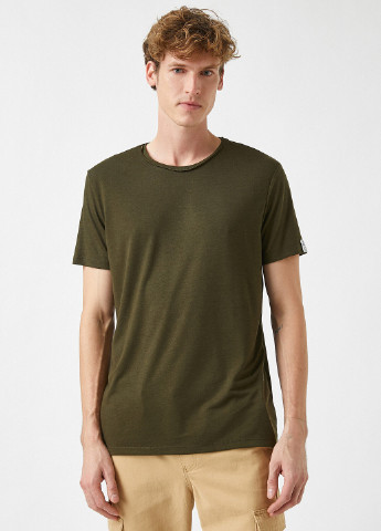 Хакі (оливкова) футболка KOTON