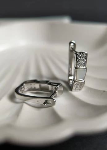 Серьги Silver Flame (350941280)