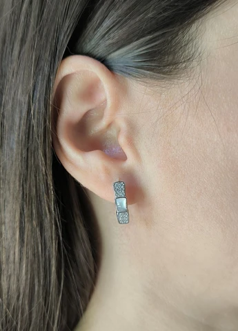 Серьги Silver Flame (350941280)