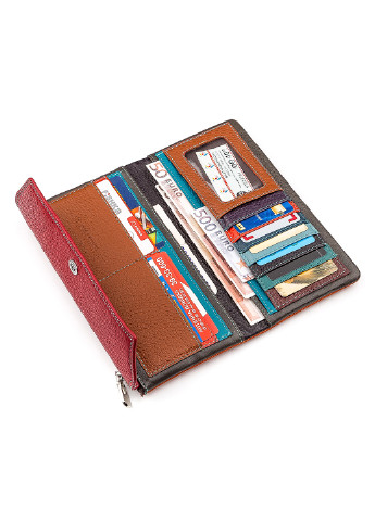 Жіночий шкіряний гаманець 19,5х10х3 см st leather (252129004)