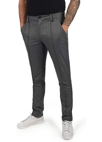Серые кэжуал демисезонные брюки Casual Friday