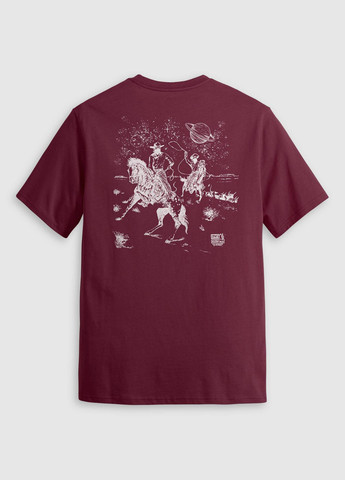 Вишнева футболка Levi's