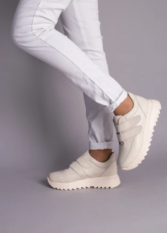 Кроссовки ShoesBand Brand молочные демисезоны (253915713)