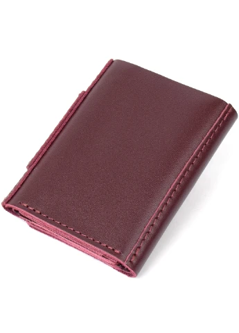 Жіноче шкіряне портмоне 8х10х1,5 см Grande Pelle (252132380)