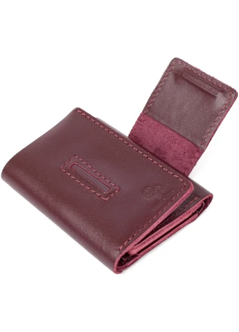 Жіноче шкіряне портмоне 8х10х1,5 см Grande Pelle (252132380)