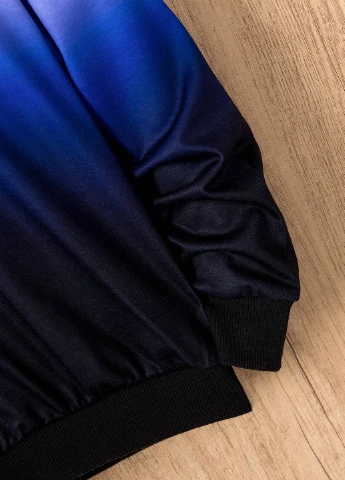 SHEIN світшот градієнт комбінований спортивний, кежуал поліестер