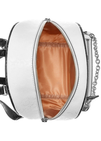 Білий демісезонний комплект (рюкзак, гаманець) Guess