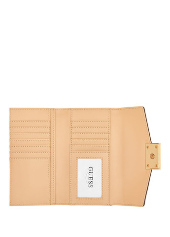 Білий демісезонний комплект (рюкзак, гаманець) Guess