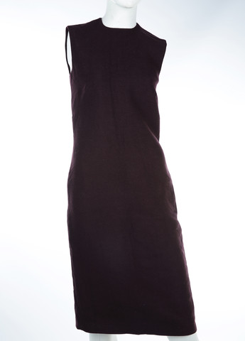 Темно-бордова ділова сукня футляр Ralph Lauren однотонна