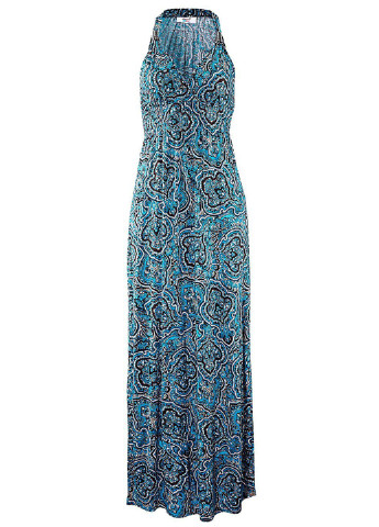 Бірюзова кежуал сукня в стилі армпір Lascana турецькі огірки