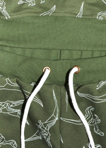 Оливковий (хакі) демісезонний костюм (світшот, брюки) брючний Blanka