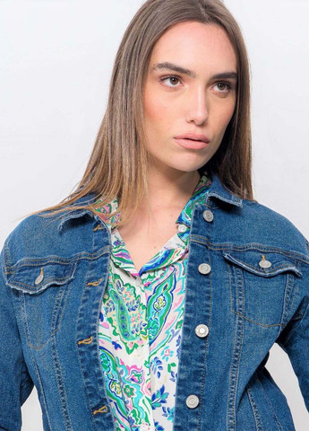 Синяя демисезонная куртка Piazza Italia