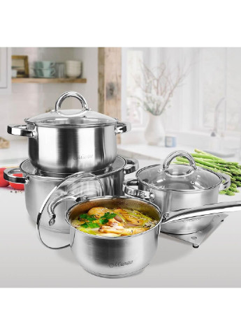 Набір посуду MR-2021 9 предметів Maestro (253623449)