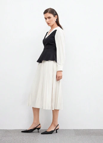 SHEIN Туфлі слінгбекі чорний з текстиль, китай — літо (332110977)